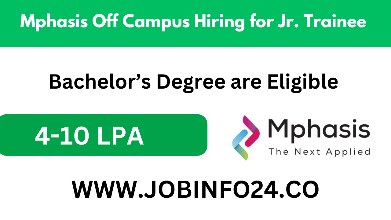 Mphasis Off Campus Hiring