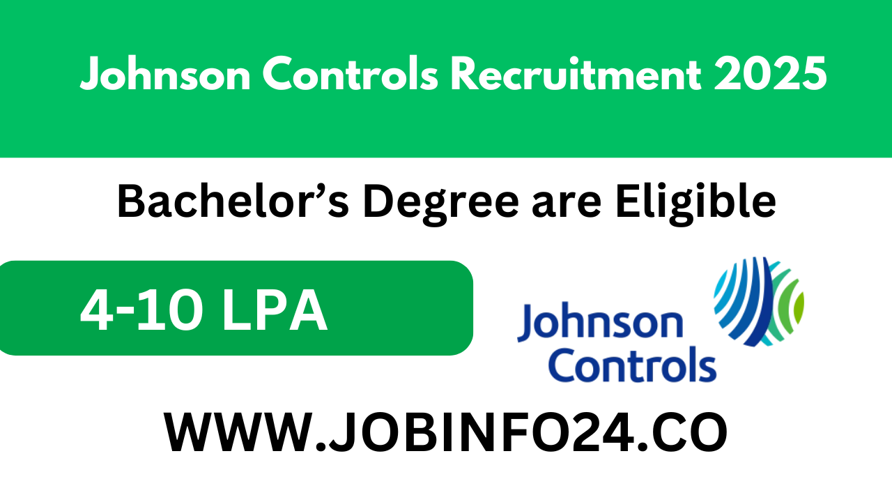 Johnson Controls Recruitment 2025