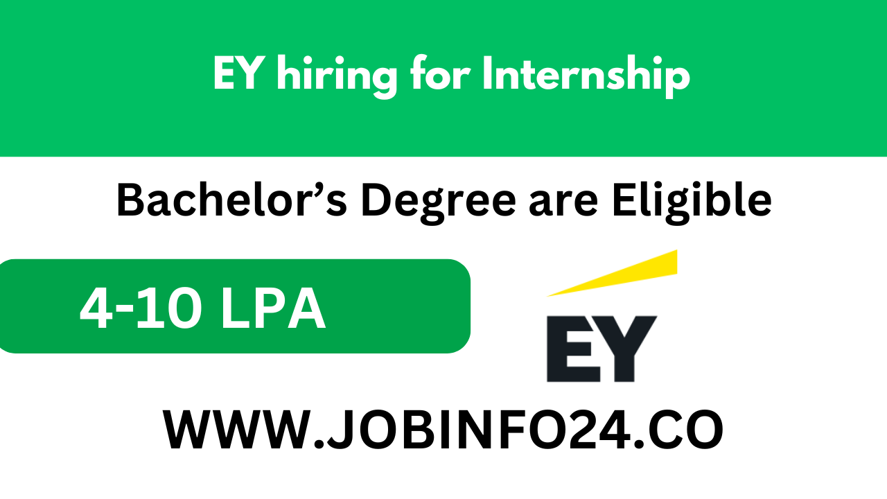 EY hiring for Internship