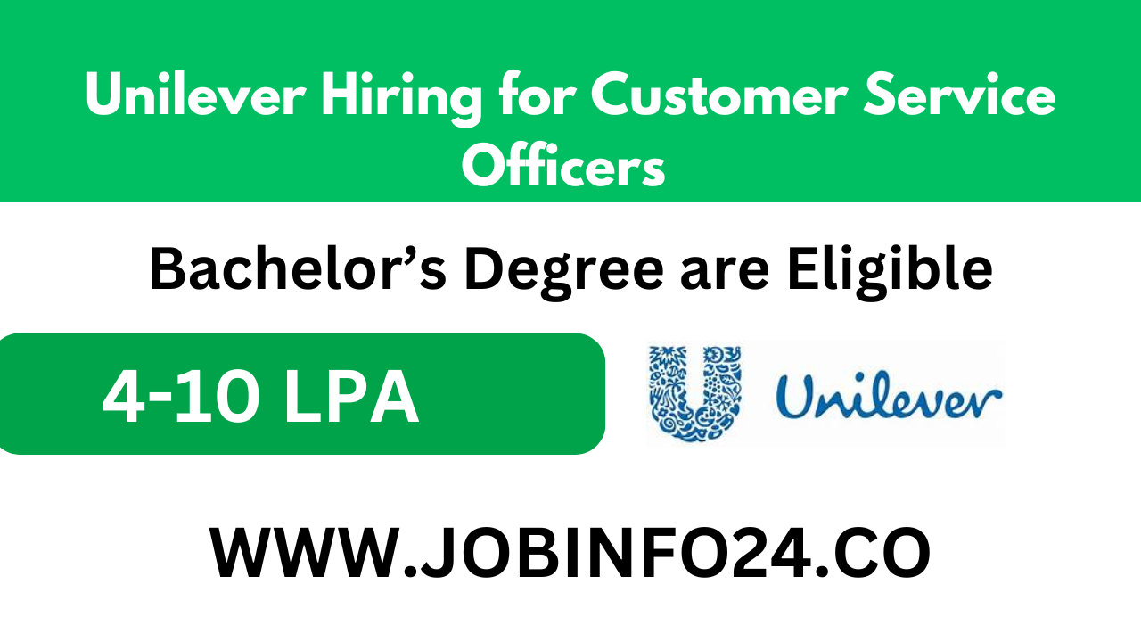 Unilever Hiring